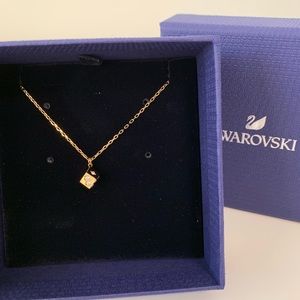Swarovski Crystal pendant dice